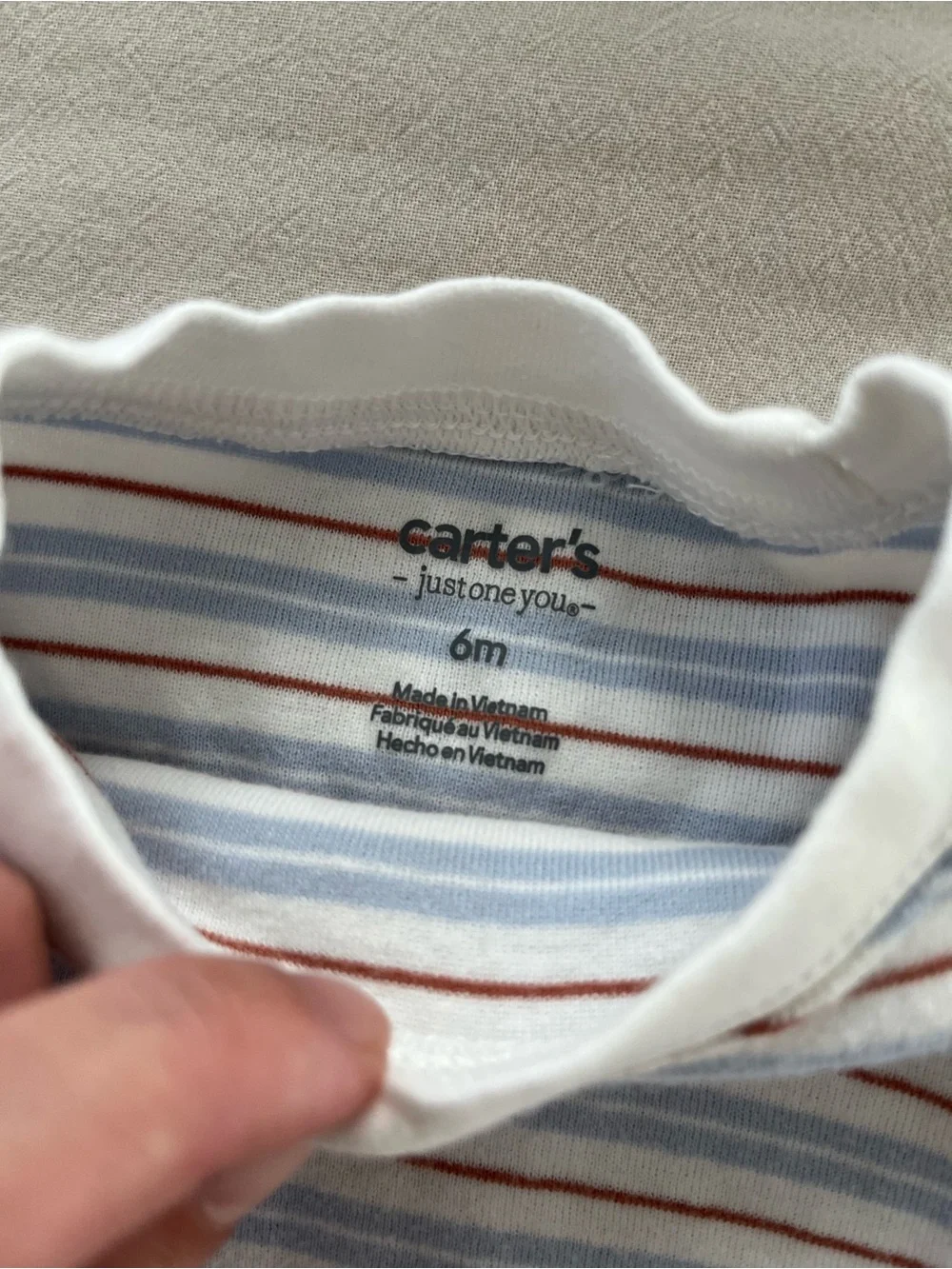 Carter's Long Sleeve Striped Long Sleeve Tee